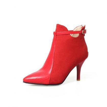 Pointed Toe Women's High Heeled..